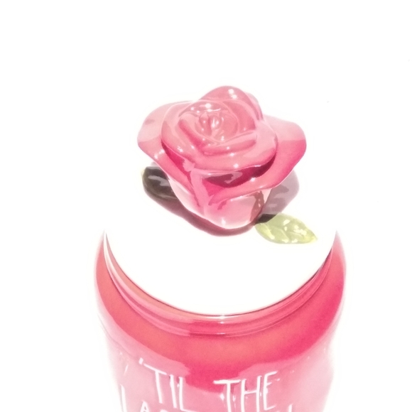 NWOT Rae Dunn Disney “Til The Last Petal Falls” Canister Beauty And The Beast - Picture 6 of 8